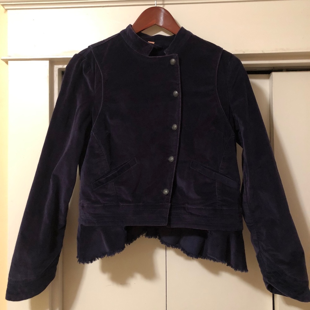 Free People Military jacket